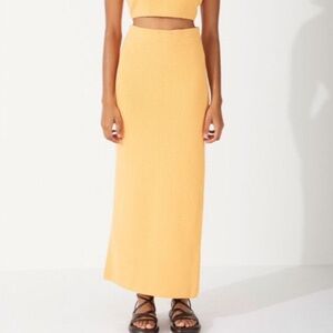 Zulu & Zephyr knit maxi skirt